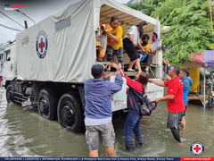 Humanitarian workers in climate crisis